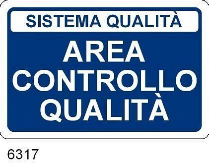 area di controllo e qualità